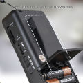 J-166 Portable Radio AM FM, Battery Operated Radio with Tuning Light, Back Clip, Excellent Reception Transistor Radio FM AM.