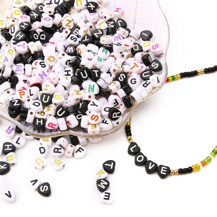 100/200/300/500pcs%20Mixed%20Color%20Acrylic%20Letter%20Beads%20Alphabet%20Spacer%20Beads%20For%20Jewelry%20Making%20Handmade%20DIY%20Bracelet%20Necklace%20-%20Image%204