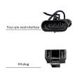 7" / 5.75" H4 LED Headlight Wire Harness Adapte For Harley Touring Trike Road King FLHR FLHTP FLHX 2014 2015 Headlamp Wire Plug.