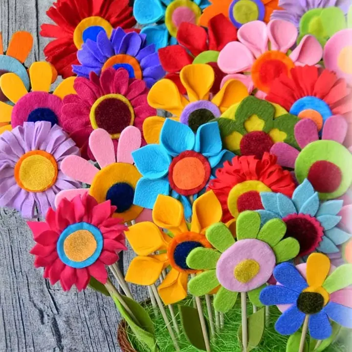 40PCS%20Felt%20Fabric%20Solid%20Color%20Pre%20Cut%20Blocks%20Hand%20Wash%20Only%20Suitable%20For%20DIY%20Handmade%20Sewing%20Projects%20And%20Decoration%20Production%20-%20Image%205