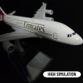 Scale 1:400 Metal Aircraft Replica Emirates Airlines A380 B777 Airplane Diecast Model Aviation Plane Collectible Toys for Boys. 