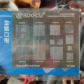 Kocu multiple objective BGA Rebeling Stencil 0.3/0.35/0.4/Parallel/45 degree hole 0.5mm direct heat template Solder Rework Net. 