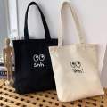 Trendy hand painted cotton canvas tote bags for girls. 