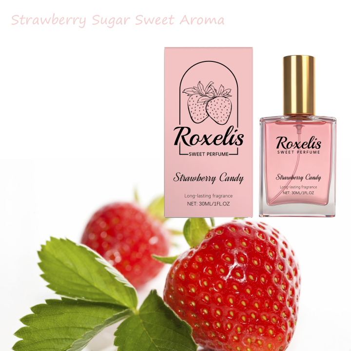 Strawberry Candy Sweet Fragrance Portable Natural Fruity Aroma Fresh & Girlish Daily Dating Commuting Women's Perfume Spray