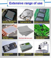 Ldpcsj 24W/Mk Gpu Cpu Thermal Pad Radiator Cooling Conductive Silicone Pad 80X40/100X100Mm High Quality Thermal Pad Heat Insulation. 