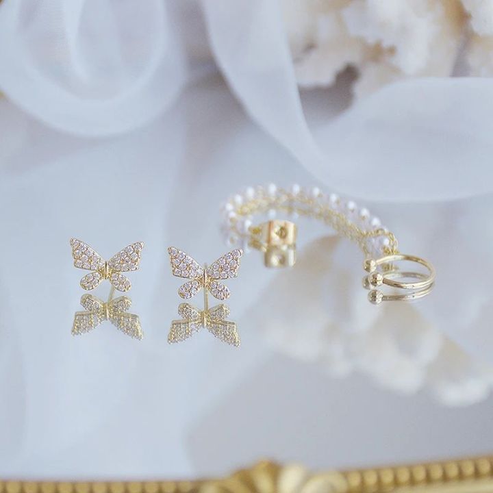 Elegant%20Cute%20Hanging%20Type%20Butterfly%20Clip%20Ear%20Cuff%20For%20Women%20-%20Image%208