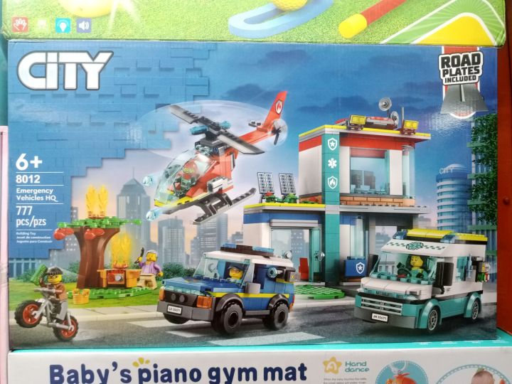 LEGO City Emergency Vehicles HQ 60371, Fire Rescue Helicopter Toy