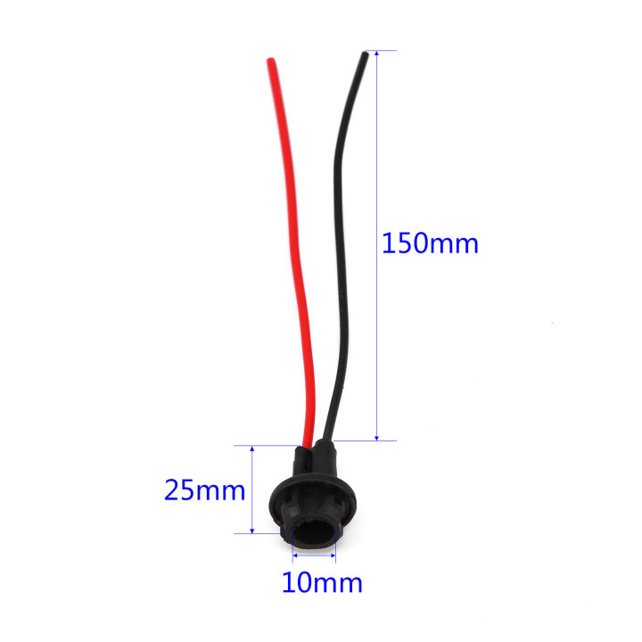 10pcs%20T10%20Auto%20Car%20Socket%20Connector%20Extension%20DC%200V%20~%2012V%20Light%20Bulb%20Socket%20W5W%20168%20194%20For%20Cars%20Trucks%20Boats%20-%20Image%206