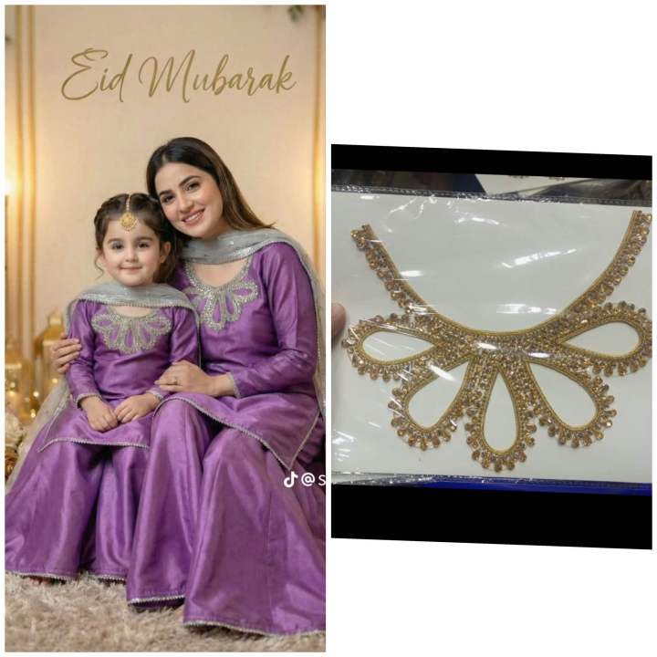 Embroidery%20Neckline%20Lace%20Turkish%20Style%20For%20Brand%20Fabrics,%20Fancy%20Mirror%20Neck%20Design%20For%20Clothes,%20New%20Stone%20Necklace%20for%20Dress%20-%20Image%203