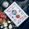 Baby birth Date frame for gift photoframe Birthday frame customized. 