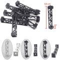 10pcs Black Support Girder Triangular 2x2x10 Column Train Track   MOC Building Block Part Compatible legoeds MOC 58827 95347. 