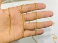5yard stainless steel extension chain 2mm gold necklace chain for bracelets diy chain accessories jewellery making crafts. 