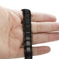 Creative Titanium Steel Bangle No Magnetic Man Charm Masculinity Leather Bracelet Stainless Steel Magnetic Buckle Punk Bracelet. 