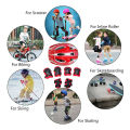 7Pcs Roller Skating Kids Boy Girl Safety Helmet Knee Elbow Pad Sets Cycling Skate Bicycle Scooter Helmet Protection Safety Guard. 