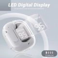 Air31 TWS Crystal Transparent Wireless Bluetooth Earbuds. 