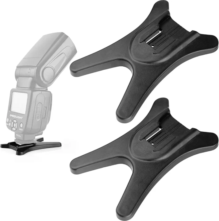 Camera Flash Hot Shoe Stand Adapter Holder Mount AS-21 Speedlight For ...