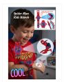 Unbranded Plastic Summer Watch for Boys - Spider Man Projector Flashlight Style - Red/Blue. 