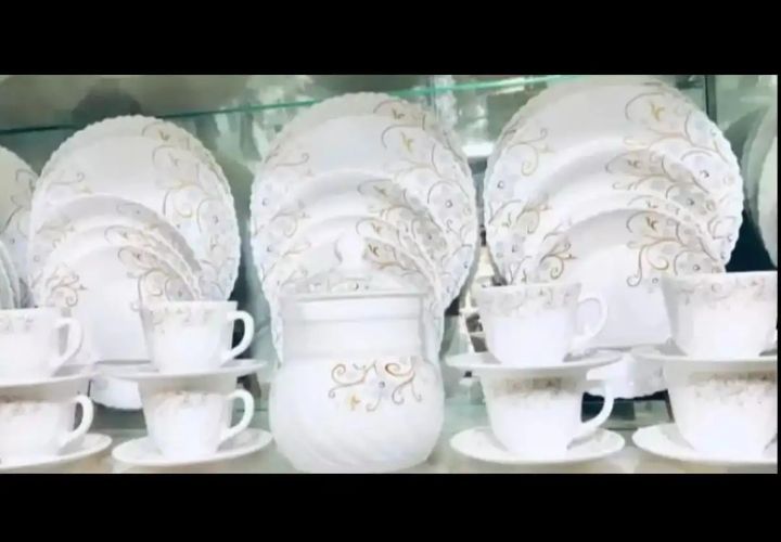 pyrex imported marble dinner set 72pcs