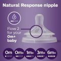 Avent Natural Teats Size 2 - Avent Feeding Nipples 1m+2H - Avent Natural Feeder Nipples. 