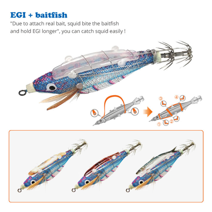 New%2014pc%20Webfoot%20Octopus%20Egi%20Fishing%20Lure%20Squid%20Jig%20Egi%20Hook%20Artificial%20Bundled%20Luminous%20Cuttlefish%20Bait%20Wood%20Shrimp%20for%20Fishing%20-%20Image%205