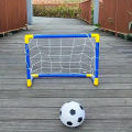 Portable Micro Soccer Goal Set, Complete Outdoor Beach Training Equipment with Net Pump Ball, Lightweight Indoor Kids Sports Toy.