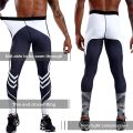Men's Running Leggings Sportswear Quick Dry Gym Fitness Tights Workout Training Jogging Sports Trousers Compression Sport Pants. 