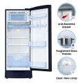 SAMSUNG RR20C2z226R/IM 192 Litres Direct Cooling Digital Inverter Single Door Refrigerator With Base Stand (Saffron Red). 
