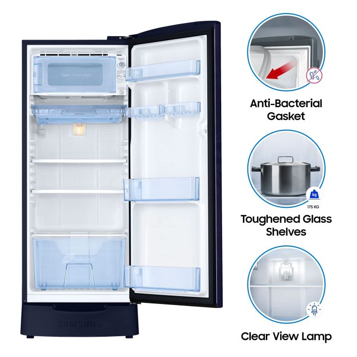SAMSUNG%20RR20C2z226R/IM%20192%20Litres%20Direct%20Cooling%20Digital%20Inverter%20Single%20Door%20Refrigerator%20With%20Base%20Stand%20(Saffron%20Red)%20-%20Image%206