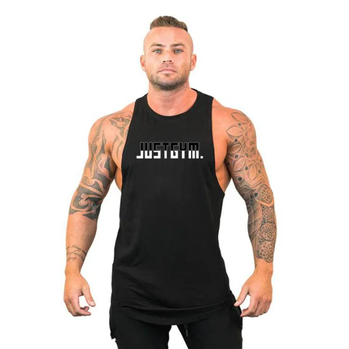 Running%20Vests%20Gym%20Bodybuilding%20Sleeveless%20Shirt%20Men's%20Fitness%20Tank%20Tops%20Workout%20Muscle%20Stringer%20Cotton%20Breathable%20Singlet%20-%20Image%207