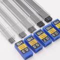 Metal Mechanical Pencil set with pencil grip Leads Art Drawing Student Office Supplies 0.3/0.5/0.7/0.9/1.3/2 mm Automatic Pencil.