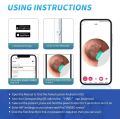 Visual Ear Cleaner with Camera, Wireless Earpicks, Otoscope, USB C Charging, Endoscope, Earwax Removal Tools, Mini Camera.