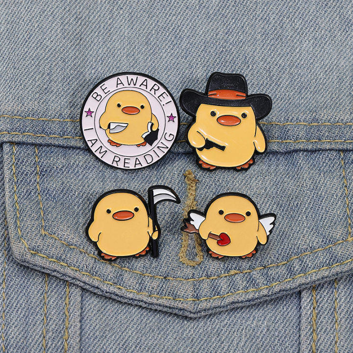 Cute%20Yellow%20Duck%20Enamel%20Pins%20Cartoon%20Cowboy%20Duck%20with%20Knife%20Animal%20Collection%20Brooches%20Lapel%20Badge%20Jewelry%20Gifts%20For%20Friends%20-%20Image%203
