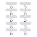 Universal Mobile Phone Lanyard Straps Gasket Anti-lost Nylon Detachable Phone Hanging Cord Patch Replacement Sling Tether Pad.
