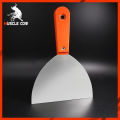 Muscle cow putty trowel 6 inch putty trowel Stainless Steel putty trowel for putty color scraper stainless steel rubber handle. 