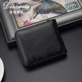 Men's Short Wallet Zipper Coin Purse With Multiple Card Slots Wallet Trend.