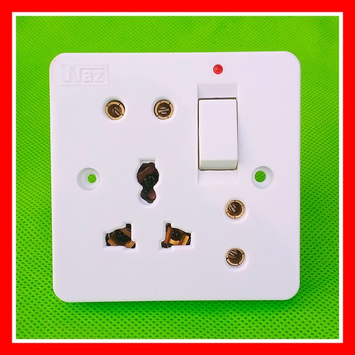 5in1 Universal Multi-functional Light Plug Wall Power Socket China Fitting Sheet China Switch Light Plug Board