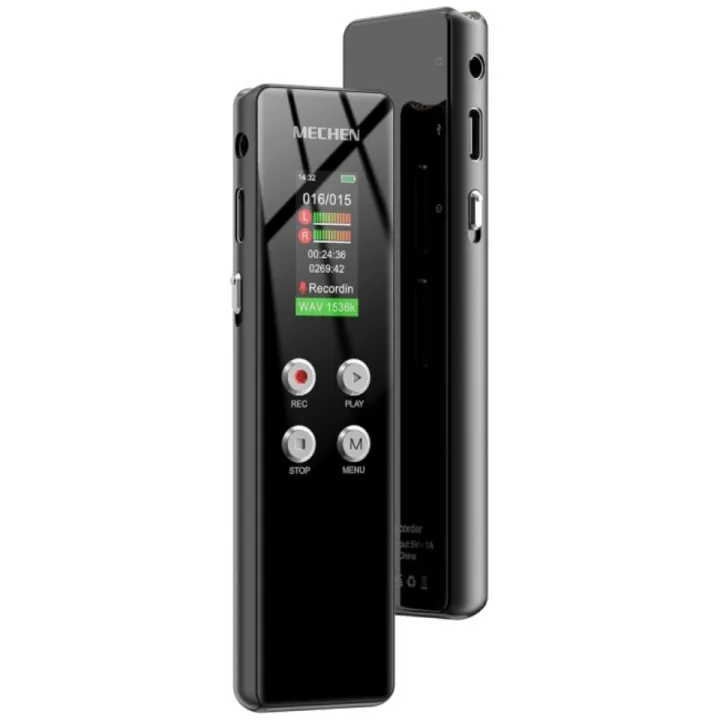 MECHEN%2064GB%20Digital%20Voice%20Recorder%20Voice%20Activated%20with%20Playback%20for%20Lectures%20Meetings%20Audio%20Recording%20Device%20Dictaphone%20-%20Image%203