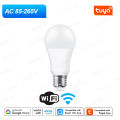 Tuya E27 Led Lamp App Control Bluetooth /WiFi Led Light Bulbs 15W RGB CW WW Smart Bulb Works With  Alexa  Assistant. 
