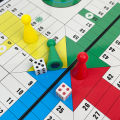 Foldable Magnetic Dice Board Game Portable Plastic Chessboard Tabletop Strategy Game Travel Outdoor Game Set. 