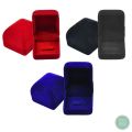 High quality velvet ring/clasp box with long service life 4.8x5.3x4.2 cm add value. 