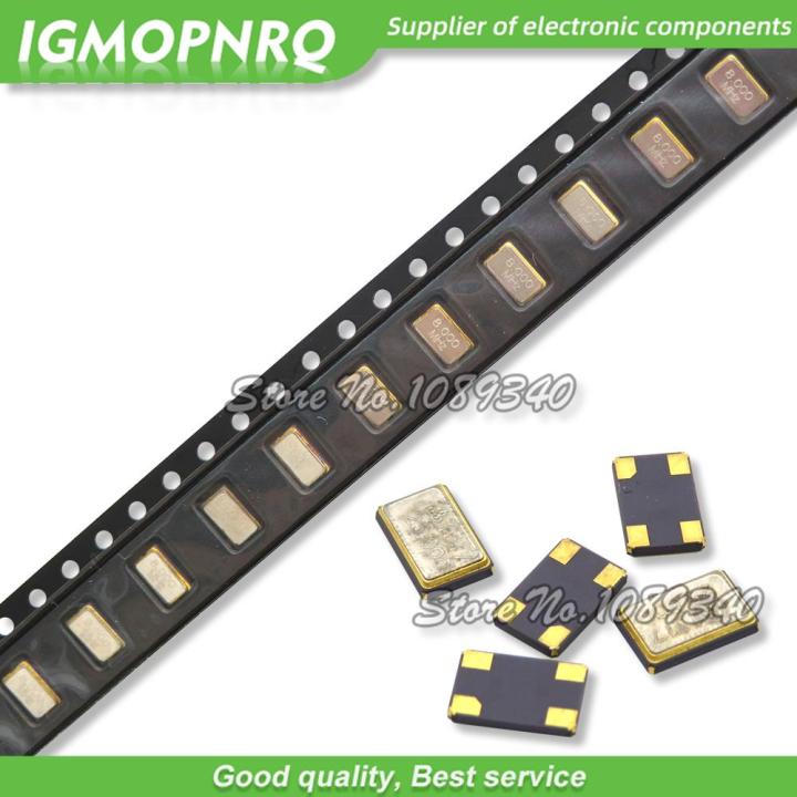 10PCS SMD 3225 SMD passive quartz crystal oscillator 8Mhz 10Mhz 12Mhz 16Mhz 20Mhz 24Mhz 26Mhz 30Mhz 32Mhz 40Mhz 48Mhz 8.000Mhz
