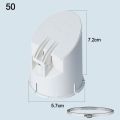 Anti Odor Drainage Pipe Floor Drains White 50-160mm Insect-proof Roof Cover Multifunctional Strainer Plug. 