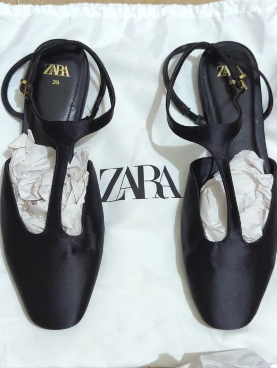 Zara%20Black%20Slingback%20Heels%20size%2039(%20Japan%20Lot%20condition)%20-%20Image%203