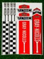 Gray nicolls stickers for tap tennis cricket bat.