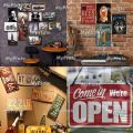 Trendy ACHTUNG HALT War Metal Sign Modern Twist on Vintage War Design, Printed on High Grade Tin, Ideal for Contemporary Pub. 