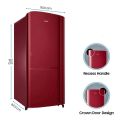 SAMSUNG RR20C20C20C2RH 192 Ltr Single Door Refrigerator - Red. 