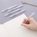 5 Pcs/Set Mechanical Pencil White Simple Automatic Pen 0.5/0.7mm for Students School Supplies Office Accessories Stationery. 