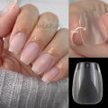 XXS Extra Short Coffin Soft Gel Tips For Gel X Nail Extension System Fake Nails Full Cover French Tip Manicure Tool. 