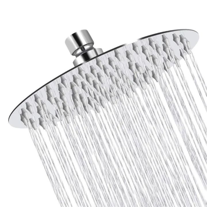 Round Head Shower: 8Inch steel