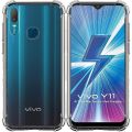 Luxury Transparent Back Cover For Vivo Y11. 